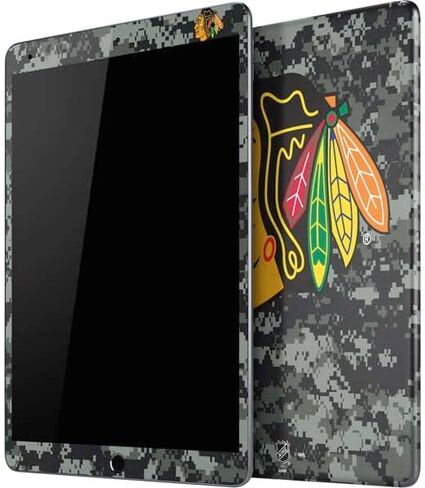 Skinit Decal Tablet Skin Compatible with iPad Air 13in M2 (2024) - Officially Licensed NHL Chicago Blackhawks Camo Design in Saudi Arabia