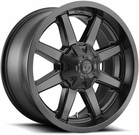 الوقود على الطرق الوعرة D610 Maverick 20x9 ، 5x5.5/150 ، 5.79 ، 20 مم لمعان الأسود المطحون - D61020907057 in Kuwait