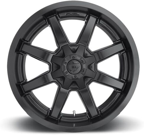 الوقود على الطرق الوعرة D610 Maverick 20x9 ، 5x5.5/150 ، 5.79 ، 20 مم لمعان الأسود المطحون - D61020907057 in Kuwait