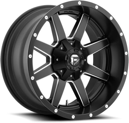الوقود على الطرق الوعرة D610 Maverick 20x9 ، 5x5.5/150 ، 5.79 ، 20 مم لمعان الأسود المطحون - D61020907057 in Kuwait
