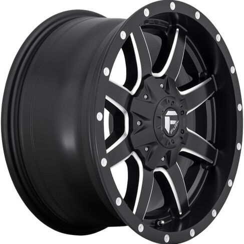 الوقود على الطرق الوعرة D610 Maverick 20x9 ، 5x5.5/150 ، 5.79 ، 20 مم لمعان الأسود المطحون - D61020907057 in Kuwait