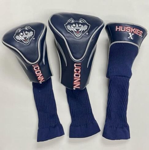 NCAA UConn Huskies Golf Head يغطي 3 حزمة in Saudi Arabia