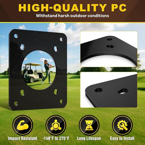 Bumbee Golf Cart Charging Port Adapter Compatible with Carts Charging Plug Part Type for Lithium Battery Conversion and On-Board Charging in Saudi Arabia