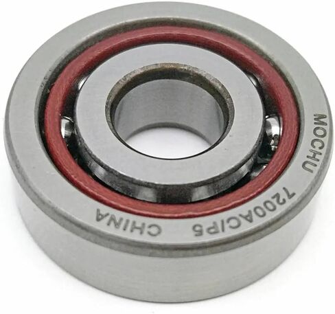 1pcs 7200 7200AC 7200AC/P5 10X30X9 Angular Contact Bearings Spindle Bearings ABEC-5 25 Contact Angle in Saudi Arabia