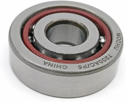 1pcs 7200 7200AC 7200AC/P5 10X30X9 Angular Contact Bearings Spindle Bearings ABEC-5 25 Contact Angle in Saudi Arabia