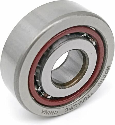 1pcs 7200 7200AC 7200AC/P5 10X30X9 Angular Contact Bearings Spindle Bearings ABEC-5 25 Contact Angle in Saudi Arabia