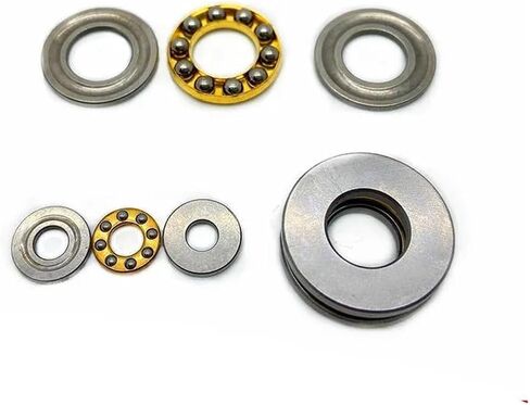 4pcs F2-6M F2.5-6M F3-8M F5-10M F6-12M F7-15M F8-16M F10-18M F12-21M F12-23M Mini 3-in-1 Plane Axial Ball Bearing Thrust Bearing(F12-23m 12x23x7.5) in Saudi Arabia