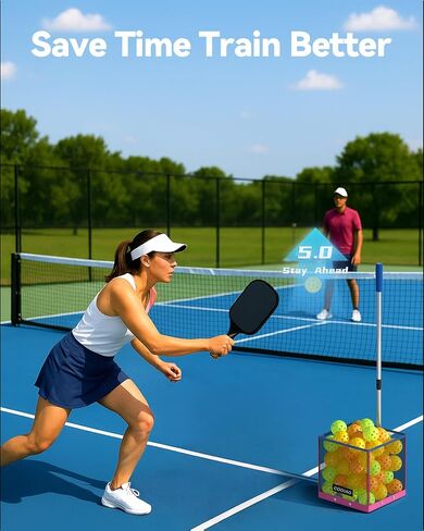 Pickleball Ball Picker العلوي ، سلة خفيفة الوزن قابلة للطي مع مقبض من الفولاذ المقاوم للصدأ تلسكوبيا ، مستردات متعددة الكرة متعددة الجهد ، المحمولة للمحاكم ، تخزين سهلة in Saudi Arabia
