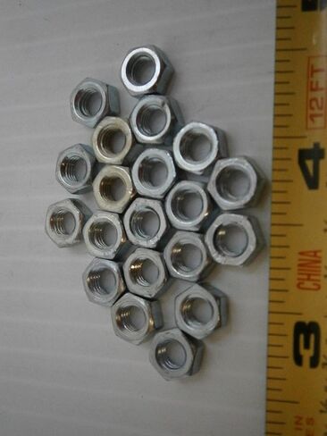 حزمة جديدة من M5 Hex Nut Steel Steel Plated DIN 934 Metric الكثير من 100#1054 متعددة الأغراض مجموعة متنوعة شاملة للأجهزة مجموعة Wnynenh05478 in Saudi Arabia