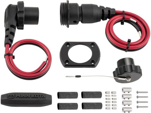 Minn Kota 1865128 MKR-26 Freshwater and Saltwater Motor Plug and Receptacle Marine Battery Accessory in Saudi Arabia