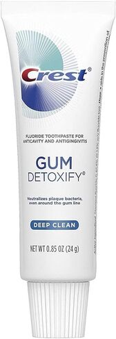 Crest Gum Detoxify معجون الأسنان ، نظيف عميق ، حجم سفر ، 0.85 أونصة (حزمة من 36) in Kuwait
