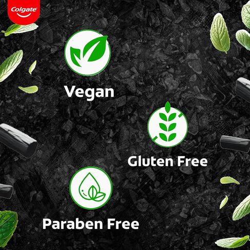 معجون أسنان جل كولجيت الفحم الأسود ، معجون أسنان نظيف عميق مع الفحم الخيزر in Kuwait