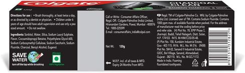 معجون أسنان جل كولجيت الفحم الأسود ، معجون أسنان نظيف عميق مع الفحم الخيزر in Kuwait