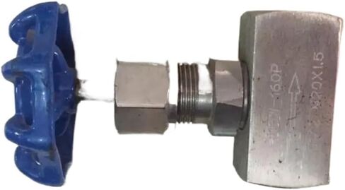 بثق صمام الإبرة المهنية. آلة المياه البلاستيكية صمام. صمام الإبرة J13W-160P M16*1.5 M12*1.5 (DN20) in Kuwait