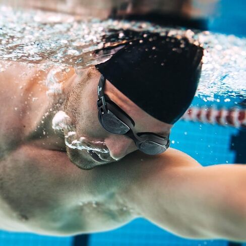 Swim Goggles - Swimming Goggles with Nose Clip + Ear Plugs, Anti Fog for Adult Men Women Youth (Black) in Saudi Arabia