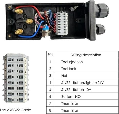 الأداة التلقائية تغيير المغزل 9.0KW ISO30 220V / 380V تبريد الهواء (220 فولت) in Saudi Arabia