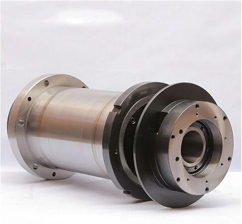 CNC lathe spindle a2-4 120mm(Synchronous wheel) in Saudi Arabia