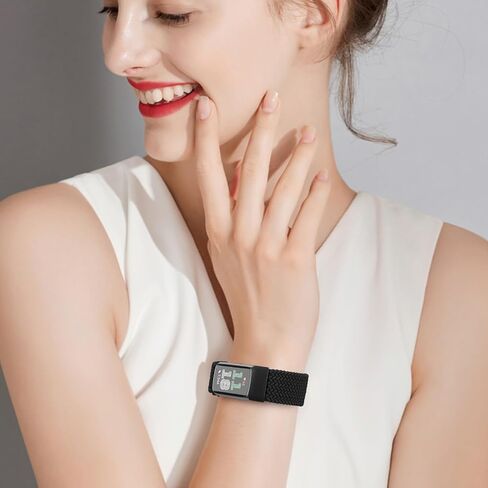 Fintie Magnetic Redived Stepredy Band متوافق مع Fitbit Charge 6/5 ، ناعم نايلون نايلون سبورت بديل حزام معصم معصم in Saudi Arabia