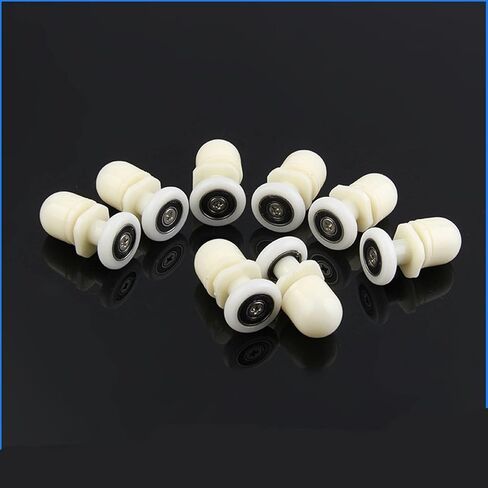 بكرات الحاملة الزجاجية لعجلات البكرة المنزلق عجلات العداء في المقصورة SPA Room 8pcs/set (M341-8pcs ، 19mm) in Saudi Arabia