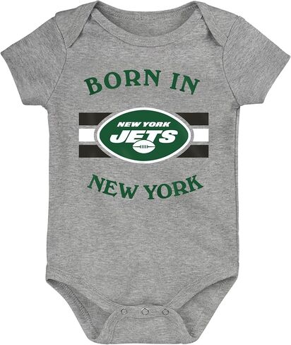 OuterStuff NFL Teams Newborn Baby My Home Town More Short Sleeve Bodysuit Creeper (0m-9m) in Saudi Arabia