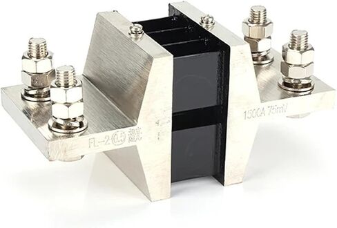 Large 1500A 2000A 2500A 75mV FL-2 Manganin Copper DC Shunt 60mV 0.5 Class Measuring Shunt Resistor for Analog Ammeter 1Pcs(1500A,60mV) in Saudi Arabia