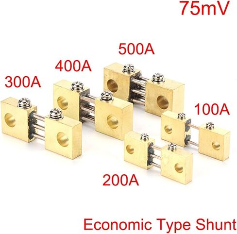 FL-19B Shunt 100A 200A 300A 400A 500A 600A 1500A 75mV Welding Machine Brass Resistor DC Shunts for Current Analogue Panel Meter 1Pcs(300A) in Saudi Arabia