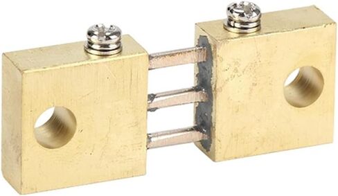 FL-19B Shunt 100A 200A 300A 400A 500A 600A 1500A 75mV Welding Machine Brass Resistor DC Shunts for Current Analogue Panel Meter 1Pcs(300A) in Saudi Arabia