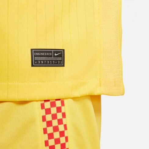 Nike Men's Dri Fit Liverpool FC Stadium 3rd Jersey Yellow (Medium) in Saudi Arabia