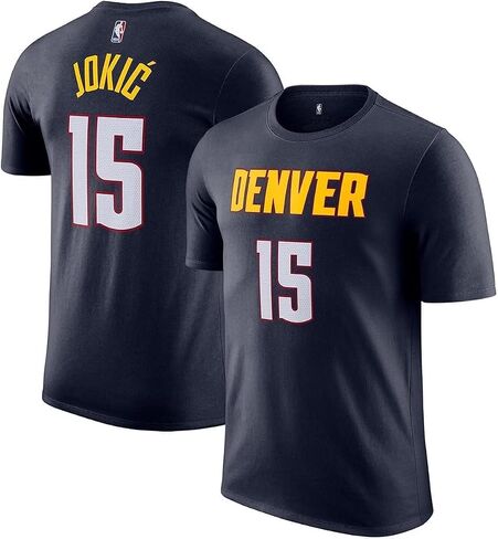 Nikola Jokic Denver Nuggets NBA Kids Youth 4-20 Navy Icon Edition Performance Jersey T-Shirt in Saudi Arabia