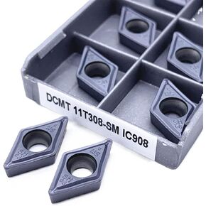 أداة الدوران ، أداة تحول Carbide Inner DCMT11T308-SM IC907 IC908 أداة تحول داخلية كربيد للفولاذ المقاوم للصدأ (الحجم: DCMT11T308-SM IC908) in Kuwait