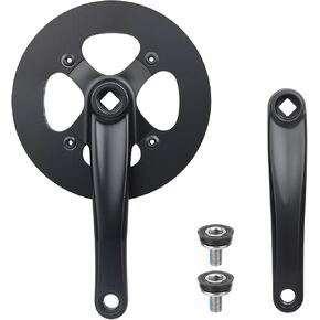 Meghna Bike Crankset 42 أسنان من 7 إلى 10 تروس السرعة خفيفة الوزن سبيكة الألومنيوم 175 ملم ذراع مزدوجة سلسلة مزدوجة للدراجة الجبلية قابلة للطي دراجة الدراجة الطرية الدراجة مربع مربع in Kuwait