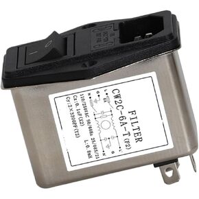Filter IEC Socket Type Switch Filter CW2C-10A-T/CW2C-6A-T(F2)(CW2C-6A-T(F2)) in Kuwait