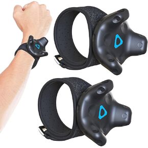 Skywin VR Tracker Belt and Tracker Strap Bundle for HTC Vive System Tracker Pucks - Adjustable Belt and Hand Straps for Waist and Full-Body Tracking in Virtual Reality (1 Belt and 4 Straps) in Kuwait