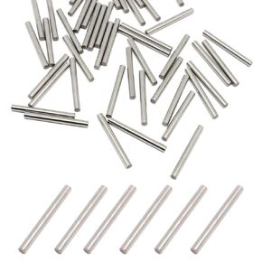 5mm x 20mm Shelves Dowel Pins, Stainless Steel Shelf Support Pegs Pin Rod, Fasten Elements, for Cabinet Furniture Fixing Component Position Join Components, 50PCS in Kuwait