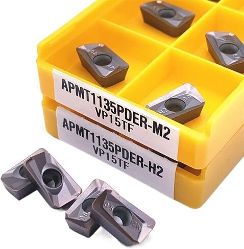 أداة الدوران ، أداة تشغيل Carbide Inner APMT1135M2 H2 15TF مخرطة مخرطة مخرطة مخرطة مخرطة القطع المعدنية CNC أداة (الحجم: APMT1135H2-15TF) in Kuwait