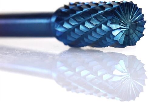 6x10mm Tungsten Carbide Burss Super Blue Cut Double Drotary File 1PCS (1PC A TYPE) in Saudi Arabia