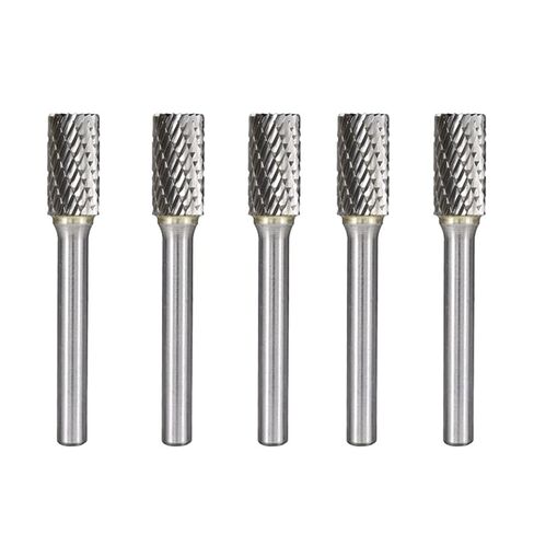 6 مم شانك قطع مزدوجة قطع دوارة بت النوع من Tungsten كربيد ملف دوار للأدوات اليدوية الخشبية المعدنية 1pcs (20x10) in Kuwait