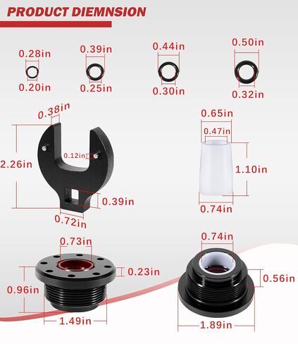 HS5157/HS5167 Seal Kit with Pin Wrench for Seastar Hydraulic Steering Cylinder, Compatible with HC5340, HC5341, HC5348, HC5358, HC5445, HC6750, HC6755 in Saudi Arabia