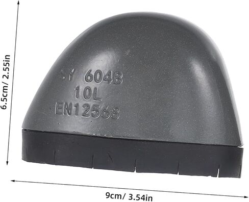 GLEAVI 4pcs Metal Toe Caps for Safety Shoes Puncture Impact-resistant Protective Covers Ergonomic Design for Construction and Labor in Saudi Arabia