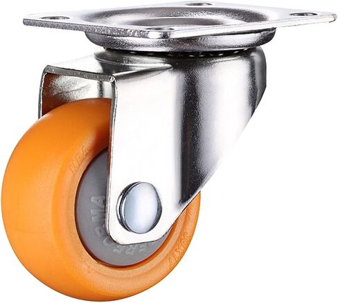 4pcs 2 Inches 50mm Heavy Duty 160kg Swivel Castor Wheels Trolley Furniture Caster Rubber(4C) in Saudi Arabia