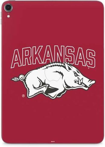 Skinit Decal Tablet Skin Compatible with iPad Pro 9.7in - Officially Licensed University of Arkansas-Fayetteville Razorbacks Logo Design in Saudi Arabia