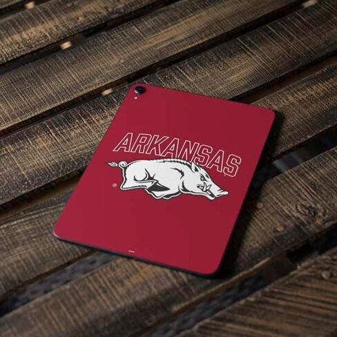 Skinit Decal Tablet Skin Compatible with iPad Pro 9.7in - Officially Licensed University of Arkansas-Fayetteville Razorbacks Logo Design in Saudi Arabia