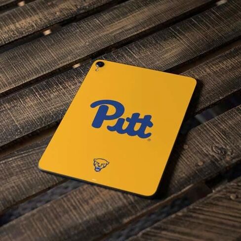 Skinit Decal Tablet Skin Compatible with iPad Pro 11in M4 (2024) - Officially Licensed University of Pittsburgh Pitt Panthers Yellow Design in Saudi Arabia