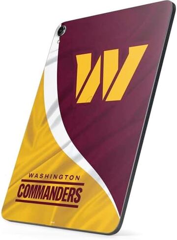Skinit Skinit Tablet Skin متوافق مع iPad Pro 9.7in - تصميم العلم NFL واشنطن المرخص رسميًا in Kuwait