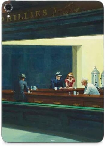 Skinit Skinit Tablet Skin Compatible مع iPad Pro 11in M4 (2024) - Edward Hopper Nighthawks المرخصة رسميًا 1942 in Saudi Arabia
