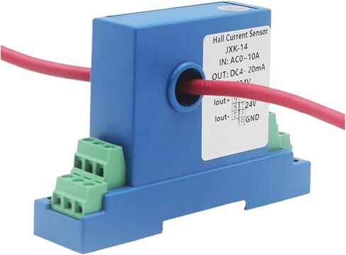 0-150A وحدة الإرسال الحالية 4-20MA 0-5V 1-5V RS485 الإخراج DC TRAVEREMENT SESSITER (AC 0-50A INPUT_HOLE DIMETER 8MM_DC 0-10V OUTPUT) in Kuwait