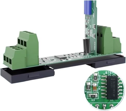 0-150A وحدة الإرسال الحالية 4-20MA 0-5V 1-5V RS485 الإخراج DC TRAVEREMENT SESSITER (AC 0-50A INPUT_HOLE DIMETER 8MM_DC 0-10V OUTPUT) in Kuwait