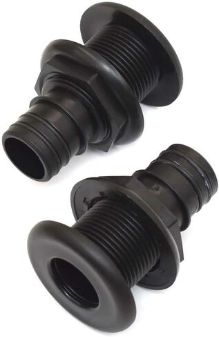 Flow Rite FX Boat Livewell Hoses Kit (Black, Plastic, 1 inches OD / 0.75 inches ID, 11.69 pounds, 1) in Saudi Arabia