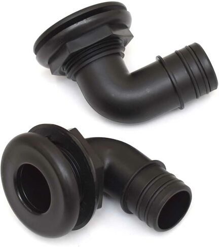 Flow Rite FX Boat Livewell Hoses Kit (Black, Plastic, 1 inches OD / 0.75 inches ID, 11.69 pounds, 1) in Saudi Arabia