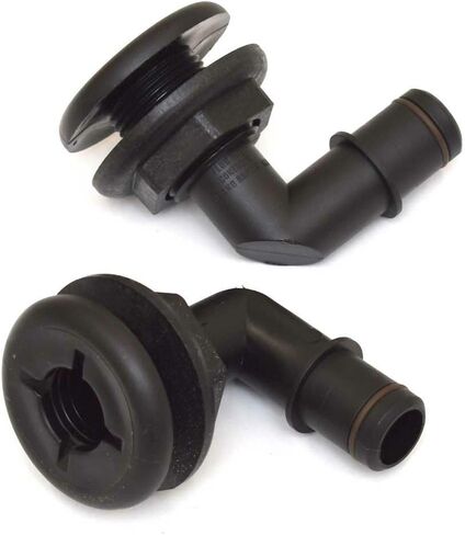 Flow Rite FX Boat Livewell Hoses Kit (Black, Plastic, 1 inches OD / 0.75 inches ID, 11.69 pounds, 1) in Saudi Arabia
